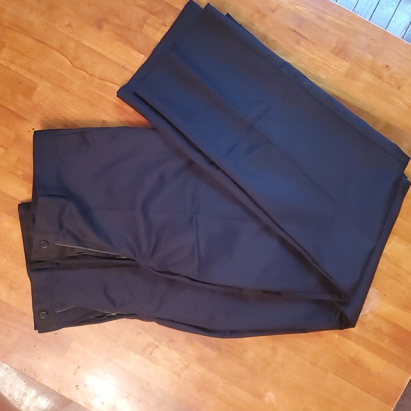 Black utility chino pants size 14 - Picture 2 of 5